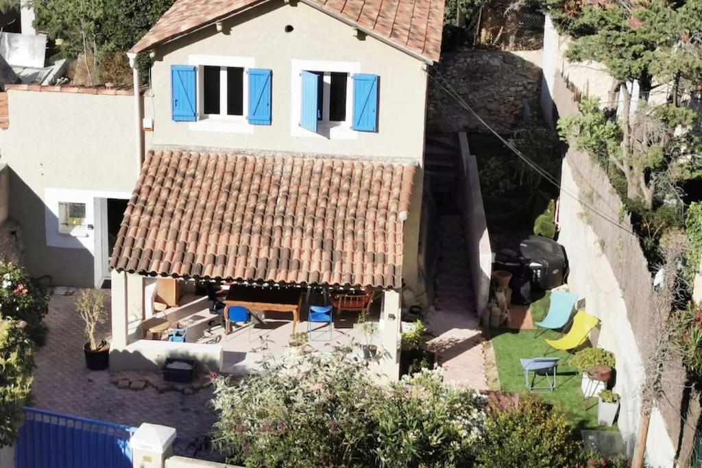 Villa Sidonie : Jardin+Jacuzzi En Ete, Plage A 17Min A Pied Marseille Bagian luar foto
